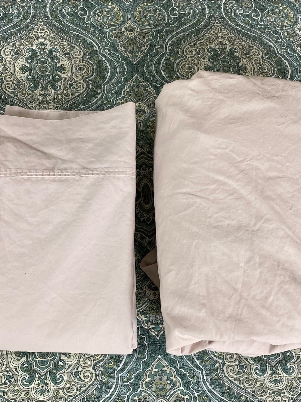 Wamsutta Pale Pink Solid Sheet Set 2 King